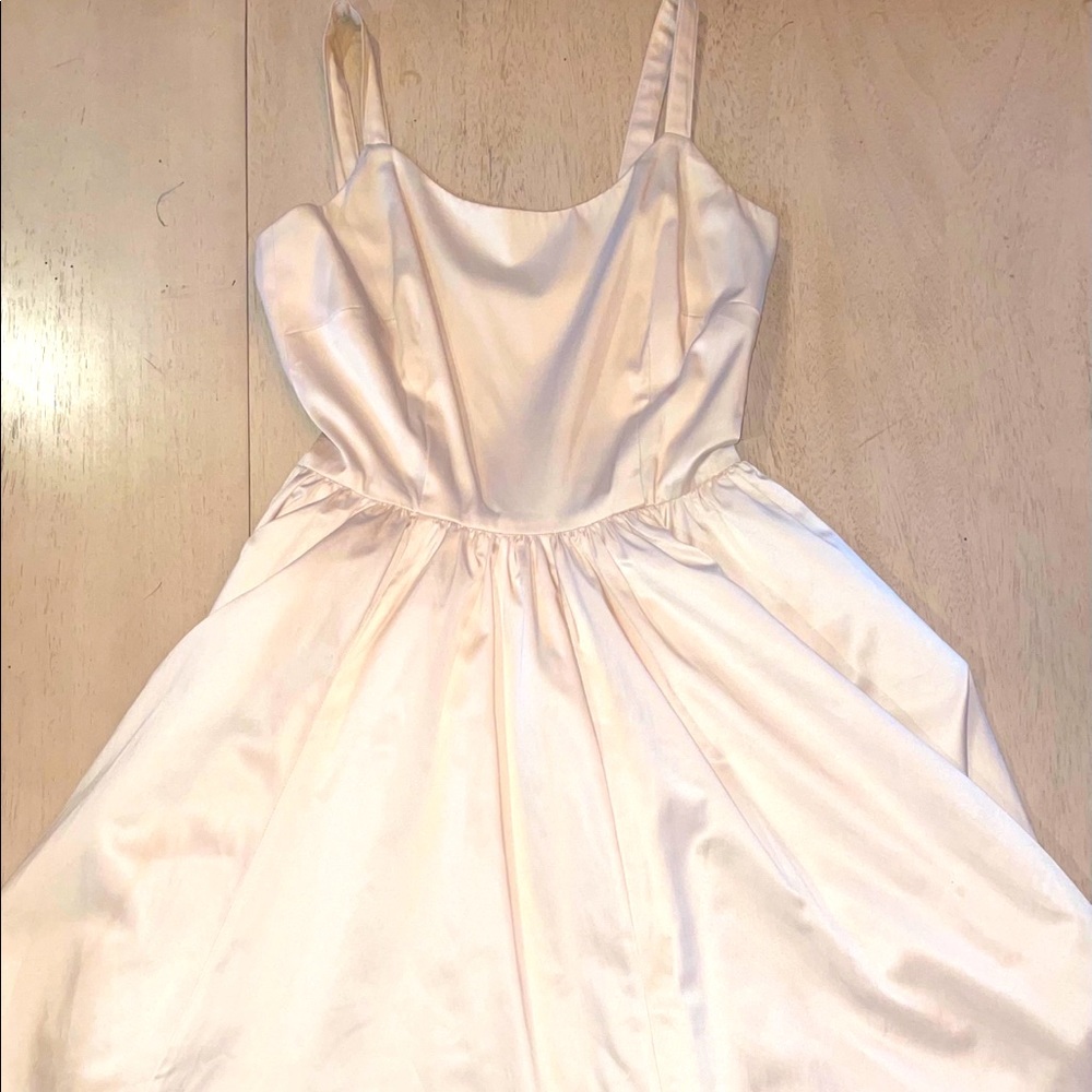 Vintage Inspired Satin Dress